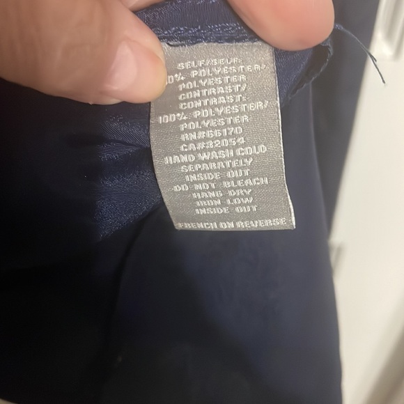 Sparkle & Fade - small- from Urban Outfitters- navy- taupe- red dress - Picture 9 of 9